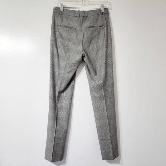 Hugo Boss Wool Blend Black-and-white Houndstooth Pant size 2 - Picture 3 of 12